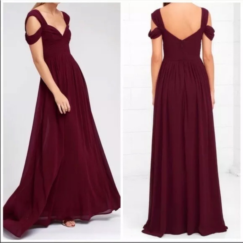 Lulus Make Me Move Maxi dress